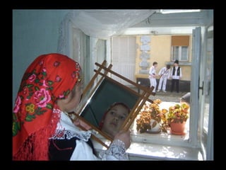 La Oglinda, George Cosbuc ;interpretata si Ilustrata cu fotografii ale elevilor din Moldova Noua, Caras Severin, Romania