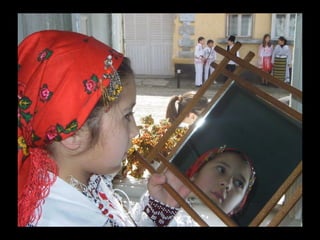 La Oglinda, George Cosbuc ;interpretata si Ilustrata cu fotografii ale elevilor din Moldova Noua, Caras Severin, Romania