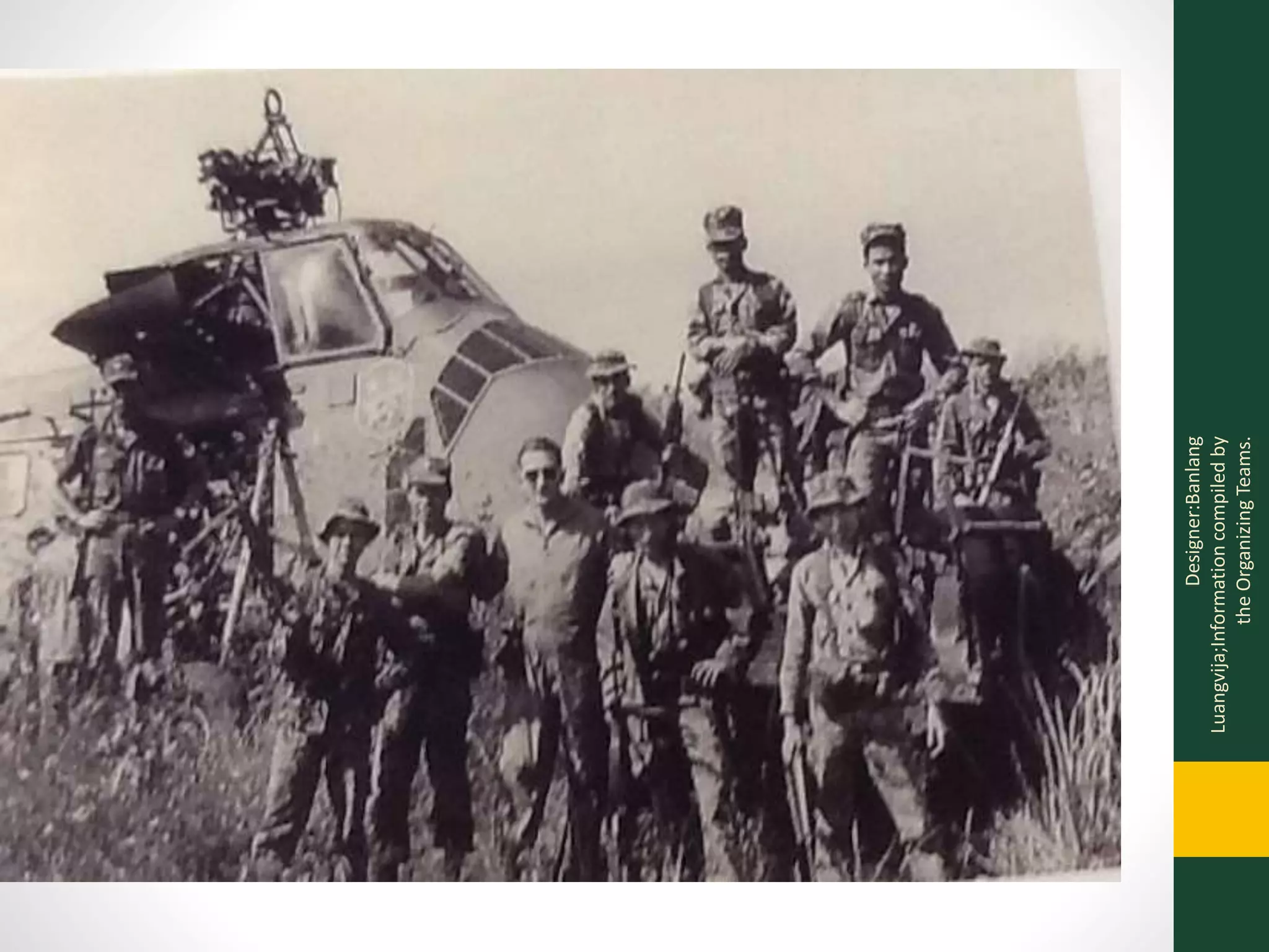 Designer:Banlang
Luangvija;Informationcompiledby
theOrganizingTeams.
 