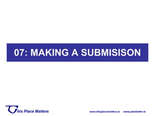 07: MAKING A SUBMISISON 
