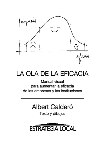 LA OLA DE LA EFICACIA
Manual visual
para aumentar la eficacia
de las empresas y las instituciones
Albert Calderó
Texto y dibujos
 