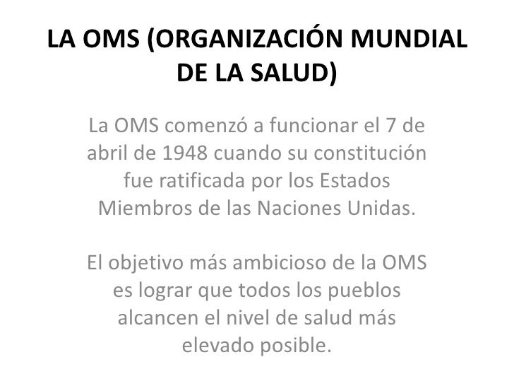 La oms