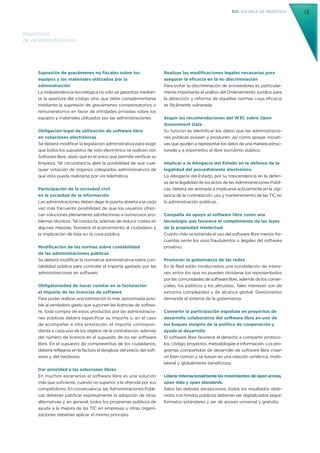 EOI ESCUELA DE NEGOCIOS       13


Repertorio
de recomendaciones




     Supresión de gravámenes no fiscales sobre los   ...