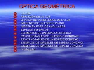 La optica geometrica | PPT