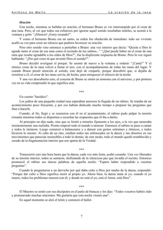 Santo Rana LA ORACIÓN DE LA RANA | PDF