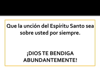 La oracion y  el ayuno