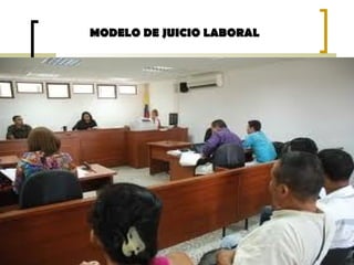 MODELO DE JUICIO LABORALMODELO DE JUICIO LABORAL
 