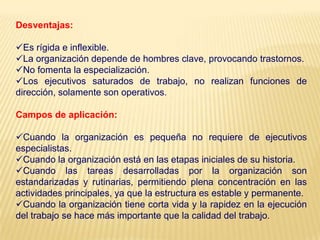 ETAPAS DE LA ORGANIZACIÓN