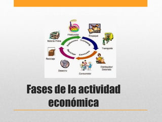 Fases de la actividad
económica
 