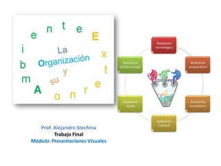 Prof. Alejandro Stechina
Trabajo Final
Módulo: Presentaciones Visuales

 