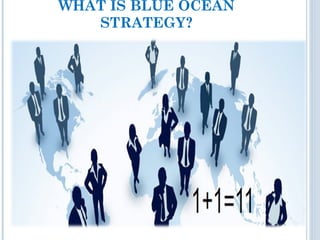 WHAT IS BLUE OCEAN
STRATEGY?
 