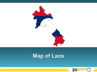Map of Laos
 