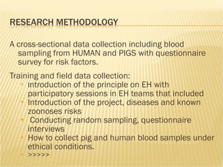 A participatory ecohealth study of smallholder pig system in lowland and upland of Lao PDR