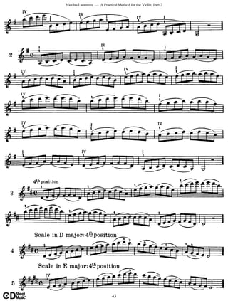 Laoureux   metodo para violino 2
