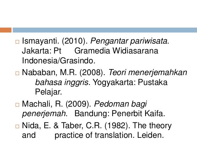 Laporan Magang Jurusan Sastra Inggris