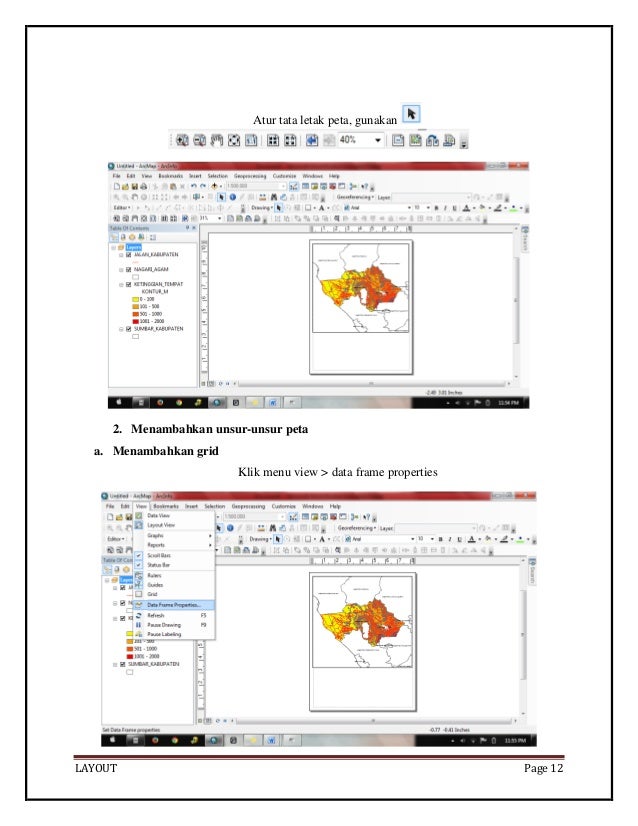 Layout Pada Arcgis | layout pada arcgis 10 0 Layout Pada Arcgis | layout pada arcgis 10 0