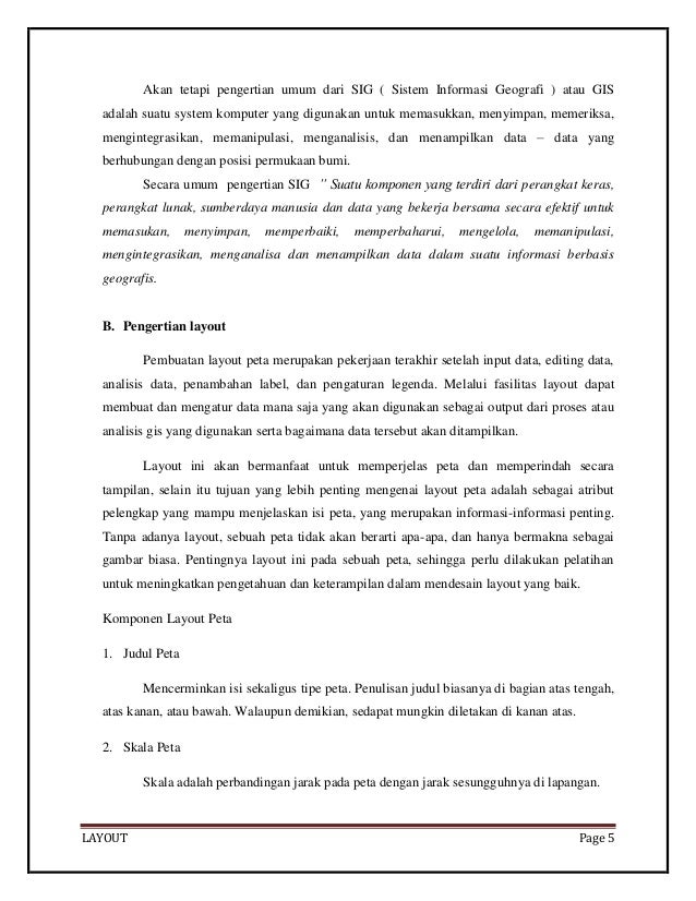 Pengertian Layout Dalam Sig | layout pada arcgis 10 0 Pengertian Layout Dalam Sig | layout pada arcgis 10 0