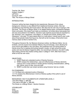 SWBT analyze the relationships, uses and effectiveness of literary elements used by one or more authors in similar genres including characterization, setting, plot, theme, point of view, tone and style.