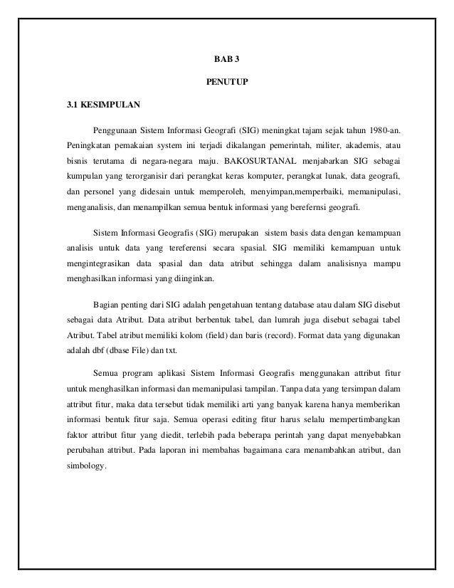 Attribut Table Pada Arcgis 10 0