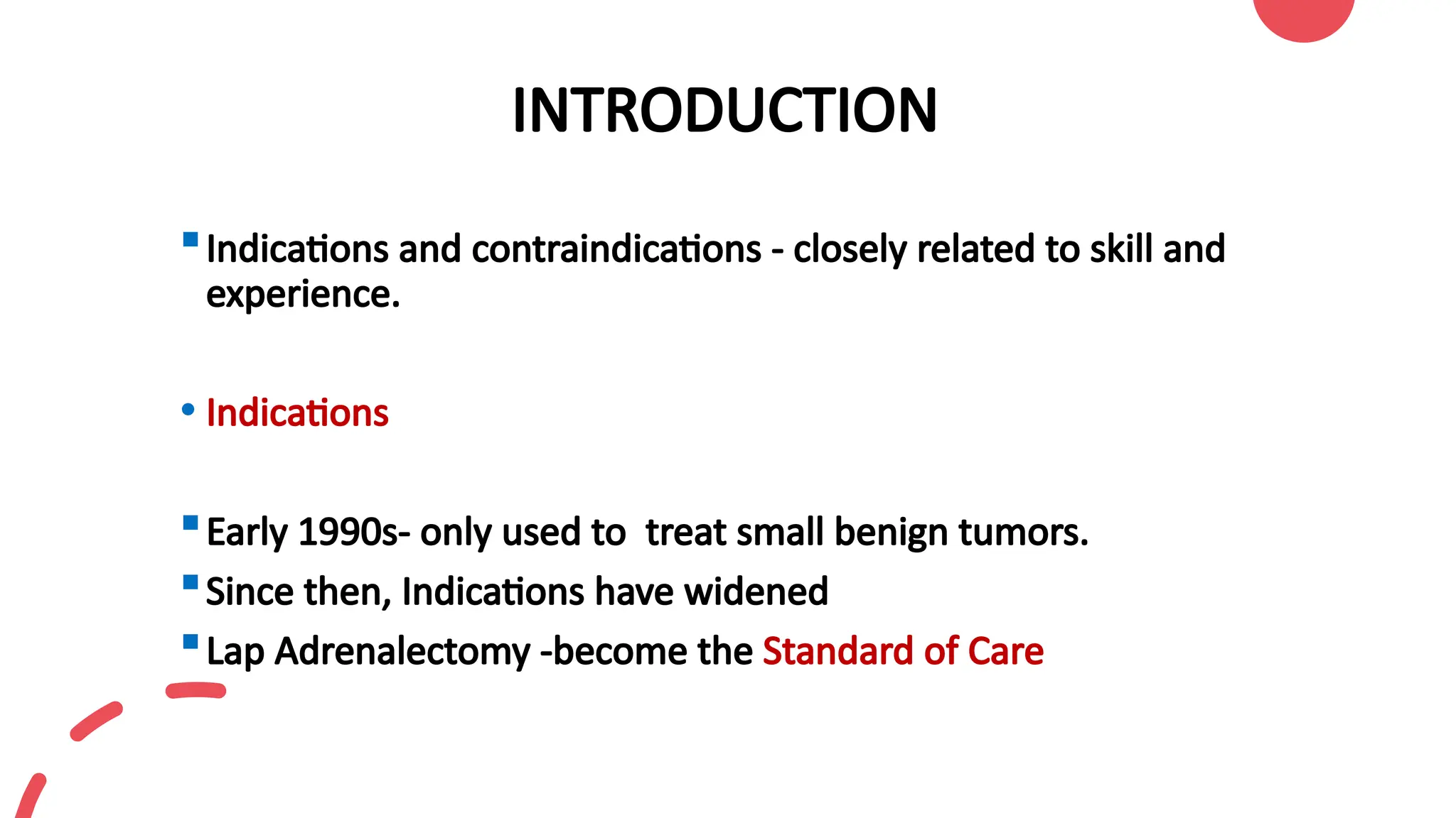 Lap adrenalectomy -edited- standard of care.pptx