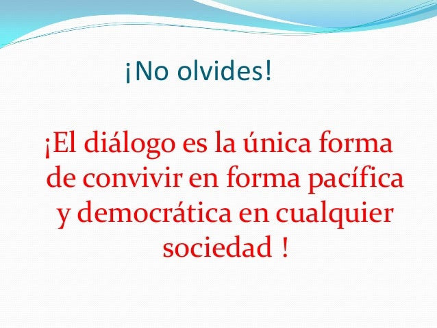 La palabra y el dialogo