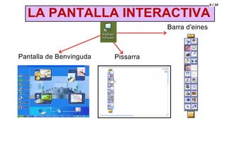 La pantalla interactiva. funcionalitats StardBoard 8