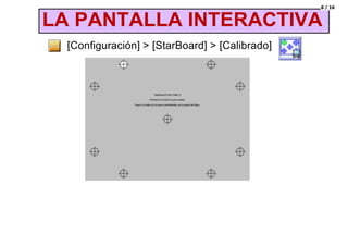 La pantalla interactiva. funcionalitats StardBoard 8