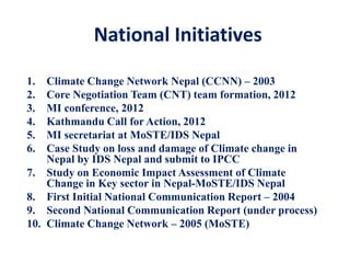 Steps of Local Adaptation Plan of Action (LAPA Process) in Community ...