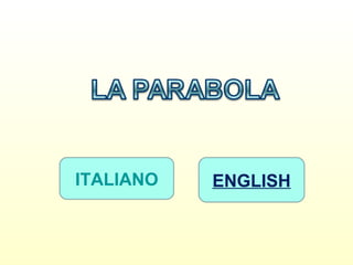 ITALIANO   ENGLISH
 
