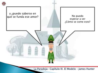 La Paradoja- Capítulo III. El Modelo – James Hunter
y ¿puede saberse en
qué se funda ese amor? No puedo
esperar a ver
¿Cómo se come esto?
 
