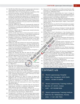 Laparoscopic Colorectal Surgery at WLH Hospital | PDF