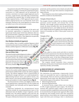 Laparoscopic Repair of Inguinal Hernia at WLH | PDF