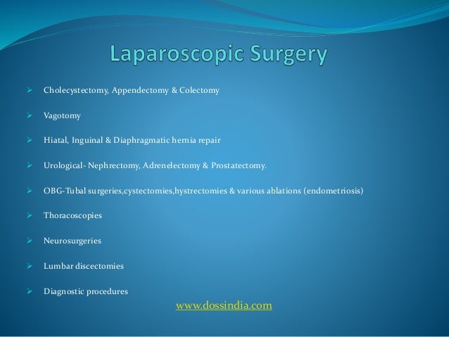 Doss India - Laparoscopic Surgery Treatment in Pune, Maharashtra