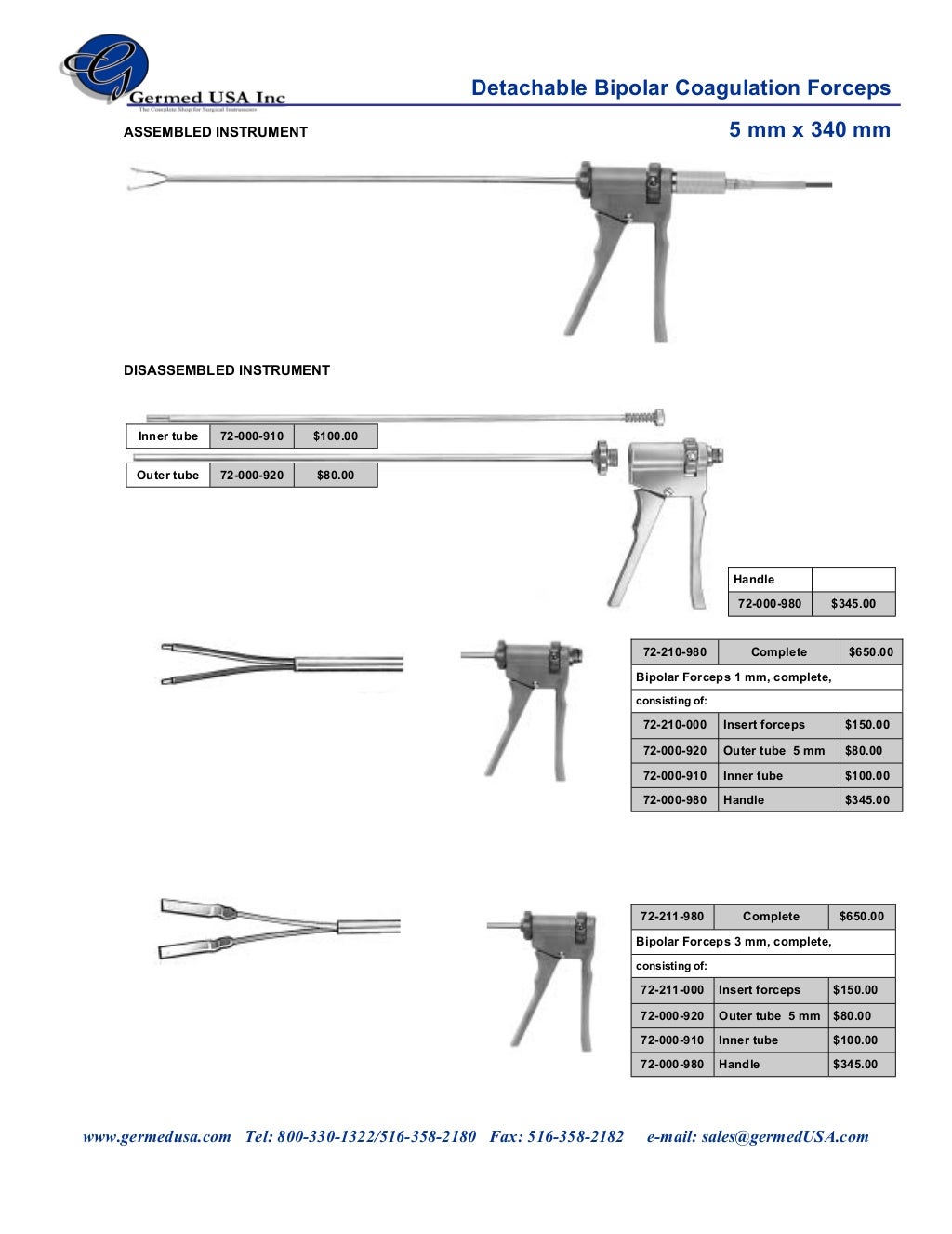 Laparoscopy Surgical Instruments catalog