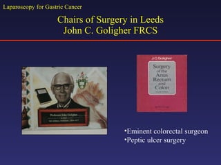 Laparoscopy for gastric cancer | PPT
