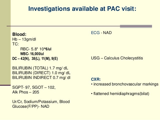 Laparoscopy in COPD: Anaesthesia