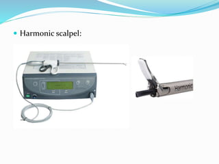  Harmonic scalpel:
 