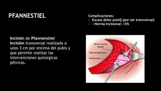 laparotomia en medicina quirúrgica especialista. | PPTX
