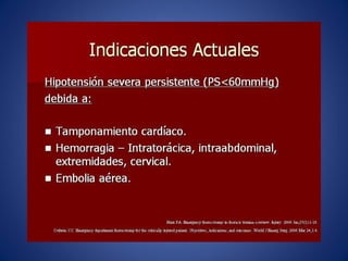 Laparotomia y toracotomia