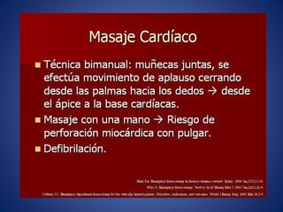 Laparotomia y toracotomia