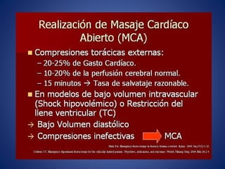 Laparotomia y toracotomia