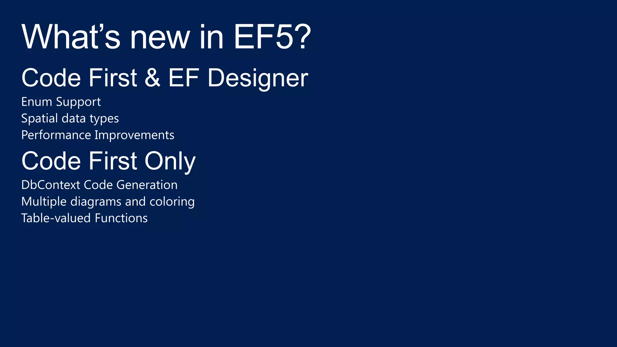 Lap Around Entity Framework PPT Lap around entity framework ppt