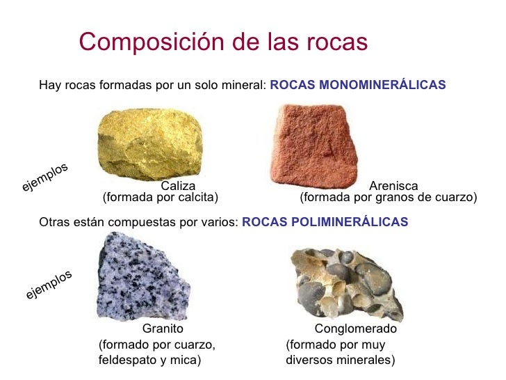 La parte sólida de la Tierra 8 - Las rocas
