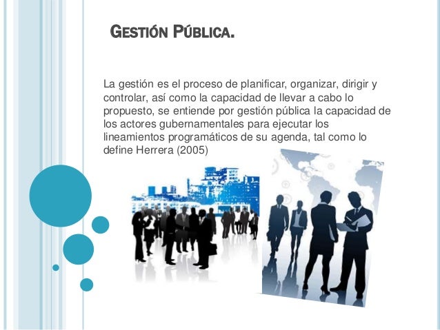 La participación ciudadana y gestión publica