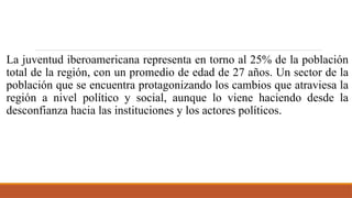 La Participación Política de los Jóvenes: Clave para la Democracia y el ...