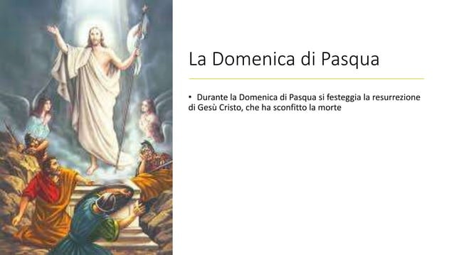La Pasqua cristiana Cattolica | PPTX