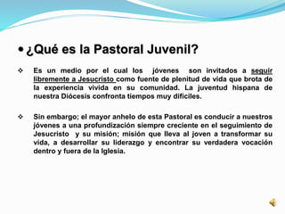 La pastoral juvenil | PPTX
