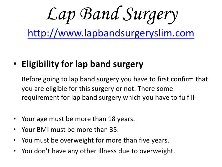 Lap Band Surgery