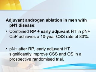 Locally Advanced Cap Locally advanced Prostate Cancer | PPT