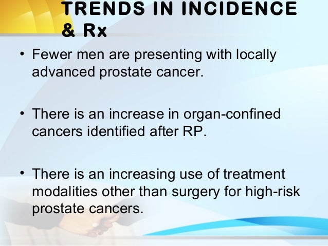 Locally advanced Prostate Cancer